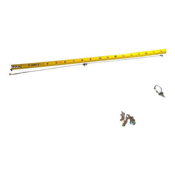 Vtg Dyadema Italy 925 Sterling Silver Gold Vermeil Origami Crane Bird Necklace - Picture 7 of 8